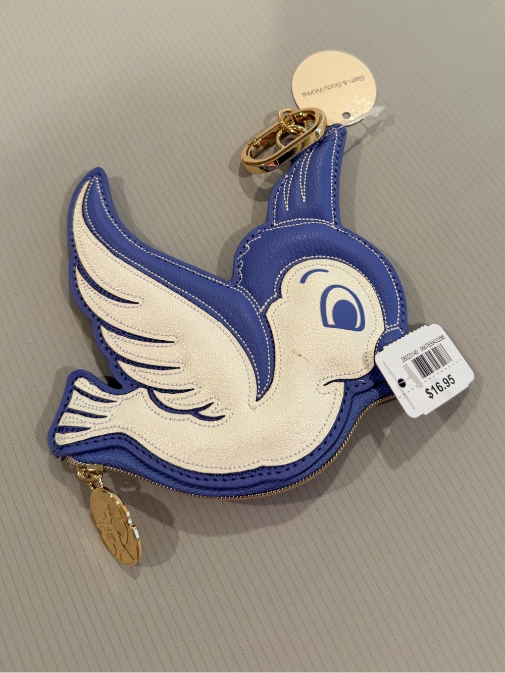 Bath & Body Works Snow White Keychain Pouch